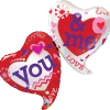 Funtastic Balloon Creations You & Me Two Hearts