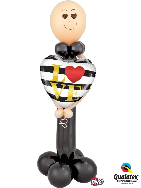 Funtastic Balloon Creations Mr. Valentine - Small, Medium Or Jumbo Love & Romance 5 Funtastic Balloon Creations Mr. Valentine - Small, Medium Or Jumbo Love & Romance