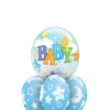 Funtastic Balloon Creations Baby Boy Bubble Bouquet (1 Bubble, 3 Latex) 2 Funtastic Balloon Creations Baby Boy Bubble Bouquet (1 Bubble, 3 Latex)