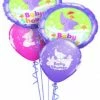 Funtastic Balloon Creations Baby Shower Elephant Bouquet (2 Foil 3 Latex)