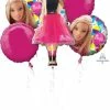 Funtastic Balloon Creations Barbie Balloon Bouquet Kit (5 Mylar Balloons) Birthday 1 Funtastic Balloon Creations Barbie Balloon Bouquet Kit (5 Mylar Balloons) Birthday