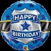 Funtastic Balloon Creations Single Foils Happy Birthday Badge