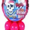 Funtastic Balloon Creations Birthday Pirate Mini (1 Foil, 10 Latex)
