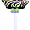 Funtastic Balloon Creations Birthday Zebra Cake Giant Microfoil (1 Giant Foil, 20 Latex)