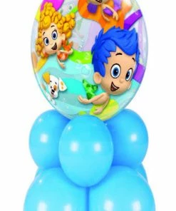 Funtastic Balloon Creations Bubble Guppies Super (1 Bubble, 8 Latex) Birthday