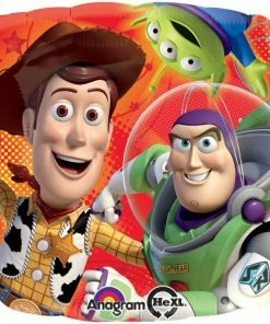 Funtastic Balloon Creations Toy Story Buzz Light Year & Woody Single Foils