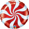 Funtastic Balloon Creations Single Foils Peppermint Candy