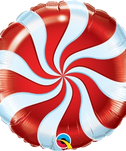 Funtastic Balloon Creations Single Foils Peppermint Candy