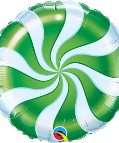 Funtastic Balloon Creations Single Foils Peppermint Candy