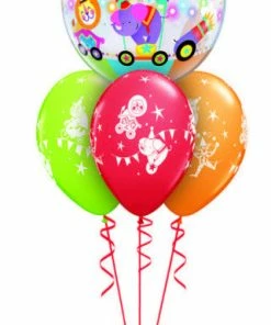 Funtastic Balloon Creations Circus Parade Bubble Layer (1 Bubble, 3 Latex)