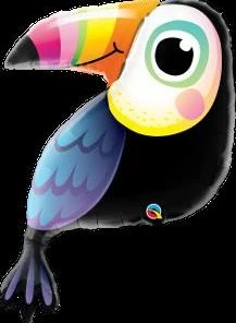 Funtastic Balloon Creations Single Foils Colorful Toucan