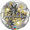 Funtastic Balloon Creations Congratulations Elegant Single Foils 2 Funtastic Balloon Creations Congratulations Elegant Single Foils