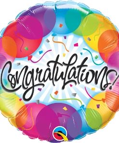 Funtastic Balloon Creations Single Foils Congratulations Balloons