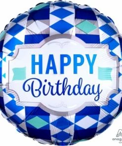 Funtastic Balloon Creations Happy Birthday Diamond Pattern
