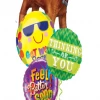Funtastic Balloon Creations Golden Retriever Get Well Bouquet (4 Foils)