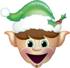 Funtastic Balloon Creations Single Foils Jolly Elf 3 Funtastic Balloon Creations Single Foils Jolly Elf
