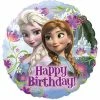Funtastic Balloon Creations Single Foils Disney Elsa And Anna Frozen Happy Birthday
