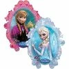Funtastic Balloon Creations Single Foils Disney Frozen Elsa & Anna 2 Sided Supershape