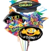 Funtastic Balloon Creations Grad Foils With Optional Personalization (5 Foils)
