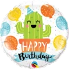 Funtastic Balloon Creations Single Foils Happy Birthday Cactus