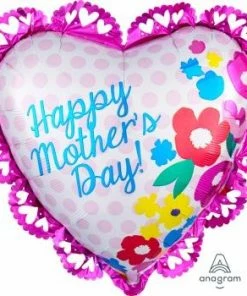 Funtastic Balloon Creations Happy Mother's Day Lace Single Foils