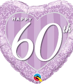 Funtastic Balloon Creations Single Foils Happy 60th