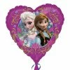 Funtastic Balloon Creations Single Foils Disney Frozen Heart Shape