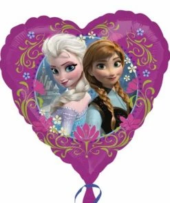 Funtastic Balloon Creations Single Foils Disney Frozen Heart Shape