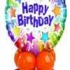 Funtastic Balloon Creations Holographic Birthday Mini (1 Foil, 10 Latex)