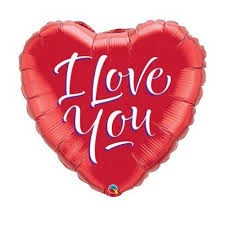 Funtastic Balloon Creations I LOVE YOU Single Foils 3 Funtastic Balloon Creations I LOVE YOU Single Foils