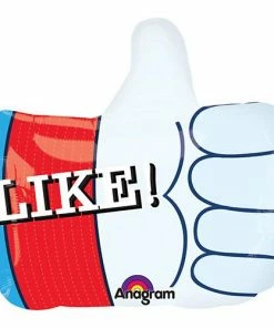 Funtastic Balloon Creations Single Foils Like Thumbs Up