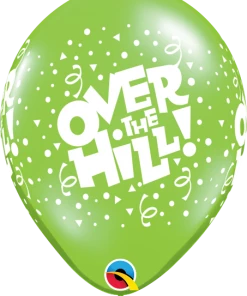 Funtastic Balloon Creations 11" Multi Colored Over The Hill Single Latex Balloons