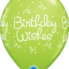 Funtastic Balloon Creations 11" Birthday Wishes Dots/Confetti Latex Single Latex Balloons