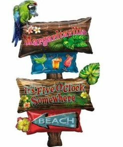 Funtastic Balloon Creations Margaritaville 4 Ft Super Shape