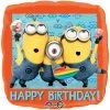 Funtastic Balloon Creations Single Foils Happy Birthday Despicable Me Minions