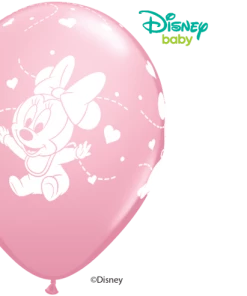 Funtastic Balloon Creations Disney Minnie Mouse Baby Hearts Latex Single Latex Balloons