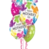 Funtastic Balloon Creations Mother's Day Butterfly Bouquet (1 Large Foil, 2 Foils, 2 Latex) Seasonal