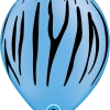 Funtastic Balloon Creations 11" Zebra Stripes Latex Balloons