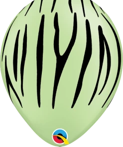 Funtastic Balloon Creations 11" Zebra Stripes Latex Balloons