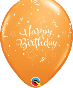 Funtastic Balloon Creations Single Latex Balloons 11" Birthday Shining Star Round Latex Balloons 15 Funtastic Balloon Creations Single Latex Balloons 11