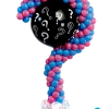 Funtastic Balloon Creations Question Mark Gender Reveal Column Baby