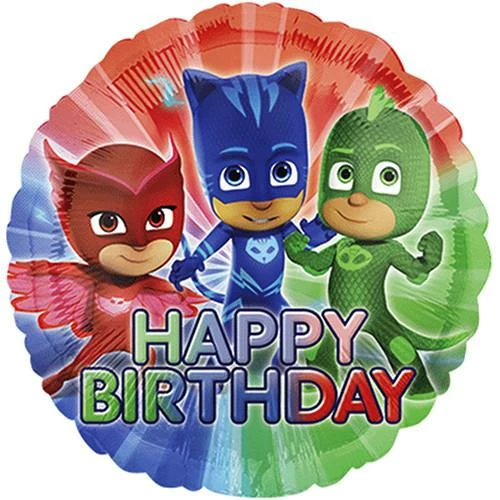 Funtastic Balloon Creations Happy Birthday PJ Masks 3 Funtastic Balloon Creations Happy Birthday PJ Masks