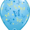 Funtastic Balloon Creations Single Latex Balloons 11" Spring And Easter Round Butterflies Latex