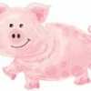 Funtastic Balloon Creations Single Foils Farm Animals Pig Super Shape 2 Funtastic Balloon Creations Single Foils Farm Animals Pig Super Shape