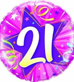 Funtastic Balloon Creations Happy Birthday Pink