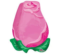 Funtastic Balloon Creations Jumbo Pink Rose Single Foils