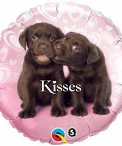 Funtastic Balloon Creations Single Foils Puppy Kisses