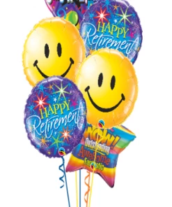 Funtastic Balloon Creations Retirement Bouquet (6 Foils)