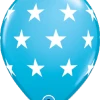 Funtastic Balloon Creations Single Latex Balloons 11" Star Print Round Latex Balloons