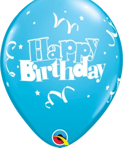 Funtastic Balloon Creations 11" Birthday Streamers & Stars Latex Balloons Single Latex Balloons 13 Funtastic Balloon Creations 11